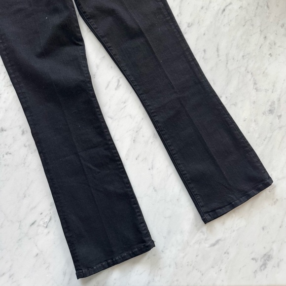 MOTHER The Hustler High-Rise Ankle Jeans US27 Black Denim TOP RATED Bootcut NWT - Picture 5 of 8